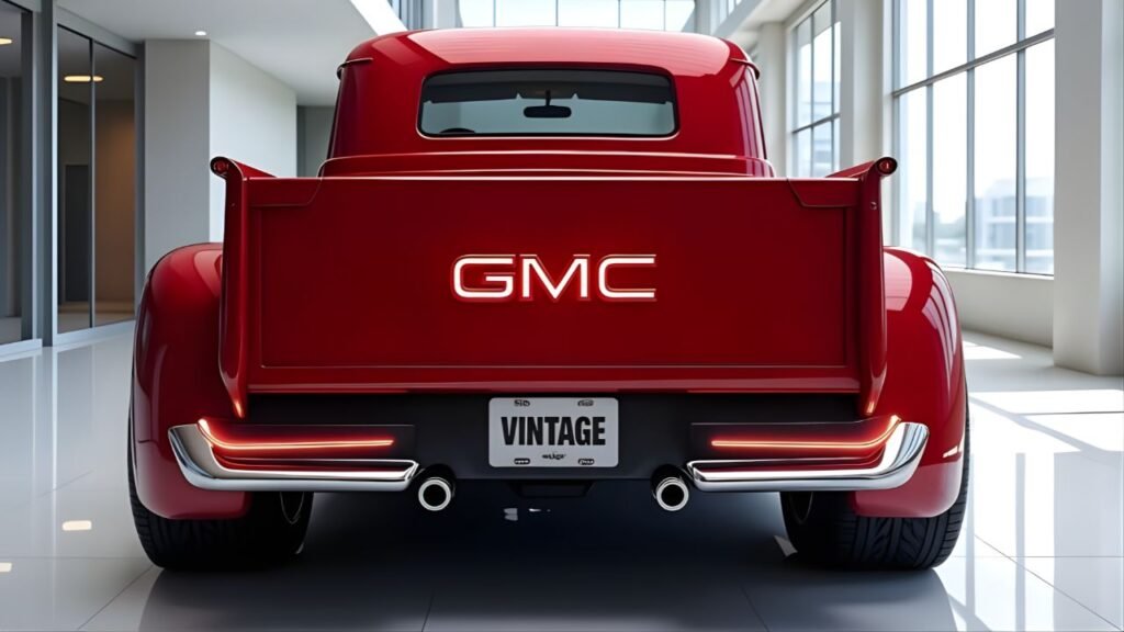Inside the 2026 GMC Vintage Pickup